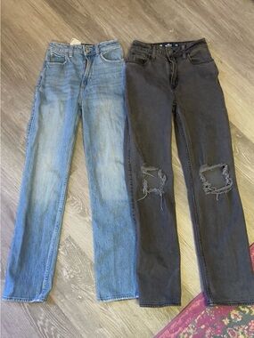Hollister Distressed High-Rise Women’s Jeans 000R